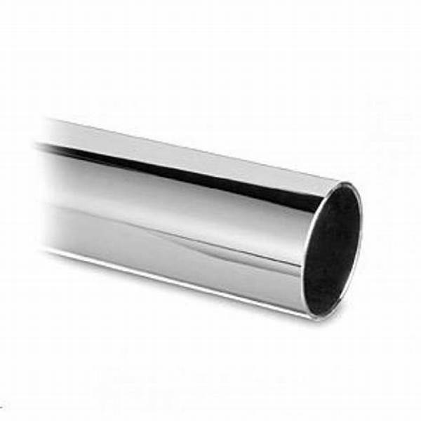 TRINGLE ROND CHROME 1M  25MM